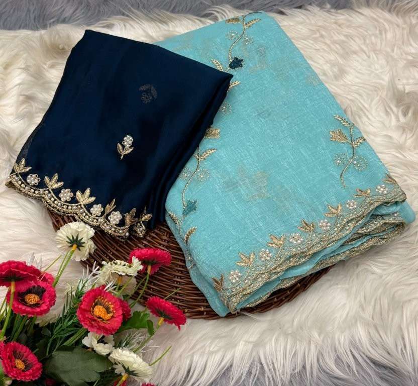 GULABI BY ASLIWHOLESALE DESIGNER PURE SILK PRINTED SAREES-00256
