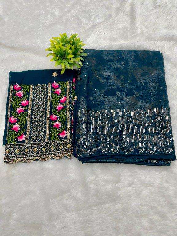 GULABO BY ASLIWHOLESALE DESIGNER PURE GEORGETTE SAREES-00279