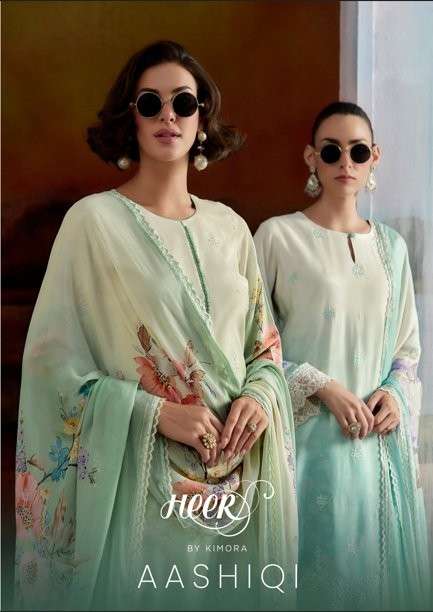 HEER AASHIQI PURE MUSLIN PRINTED EMBROIDERY PAKISTANI DRESSES-00028