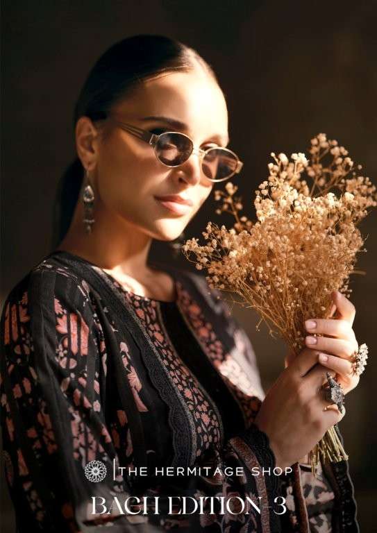 HERMITAGE BAGH VOL-03 PURE LAWN PRINTED EMBROIDERY PAKISTANI DRESSES-00011