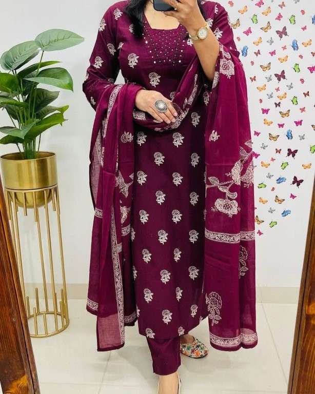 HIMANSHI VOL-839 BY ASLIWHOLESALE DESIGNER PURE COTTON PRINTED DRESSES-00211