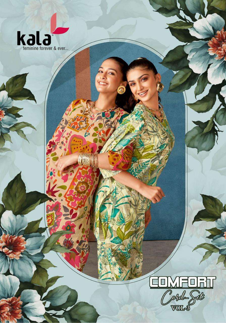 KALA COMFORT CO-ORD SET VOL-03 PURE COTTON PRINTED CO-ORD SET-00201