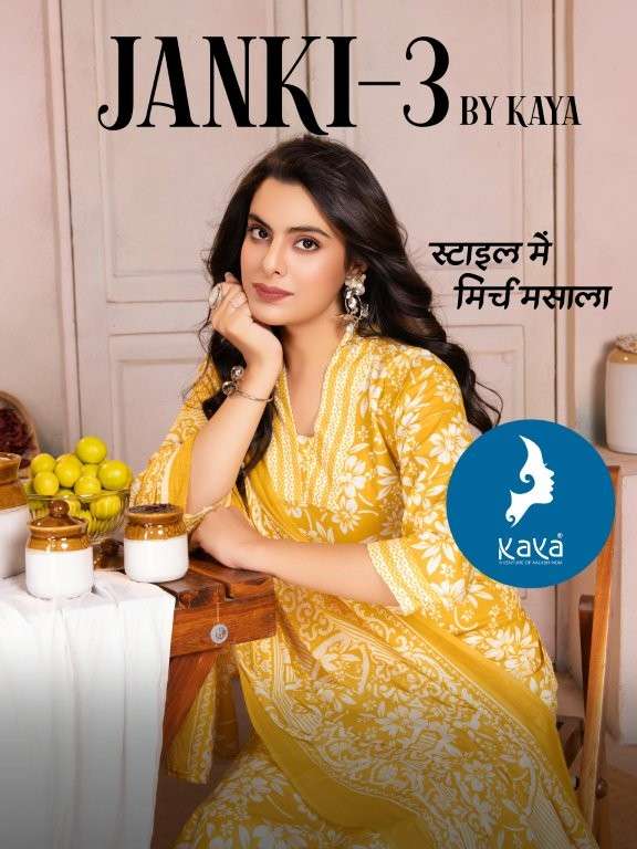 KAYA JANKI VOL-03 PURE COTTON PRINTED DRESSES-00140