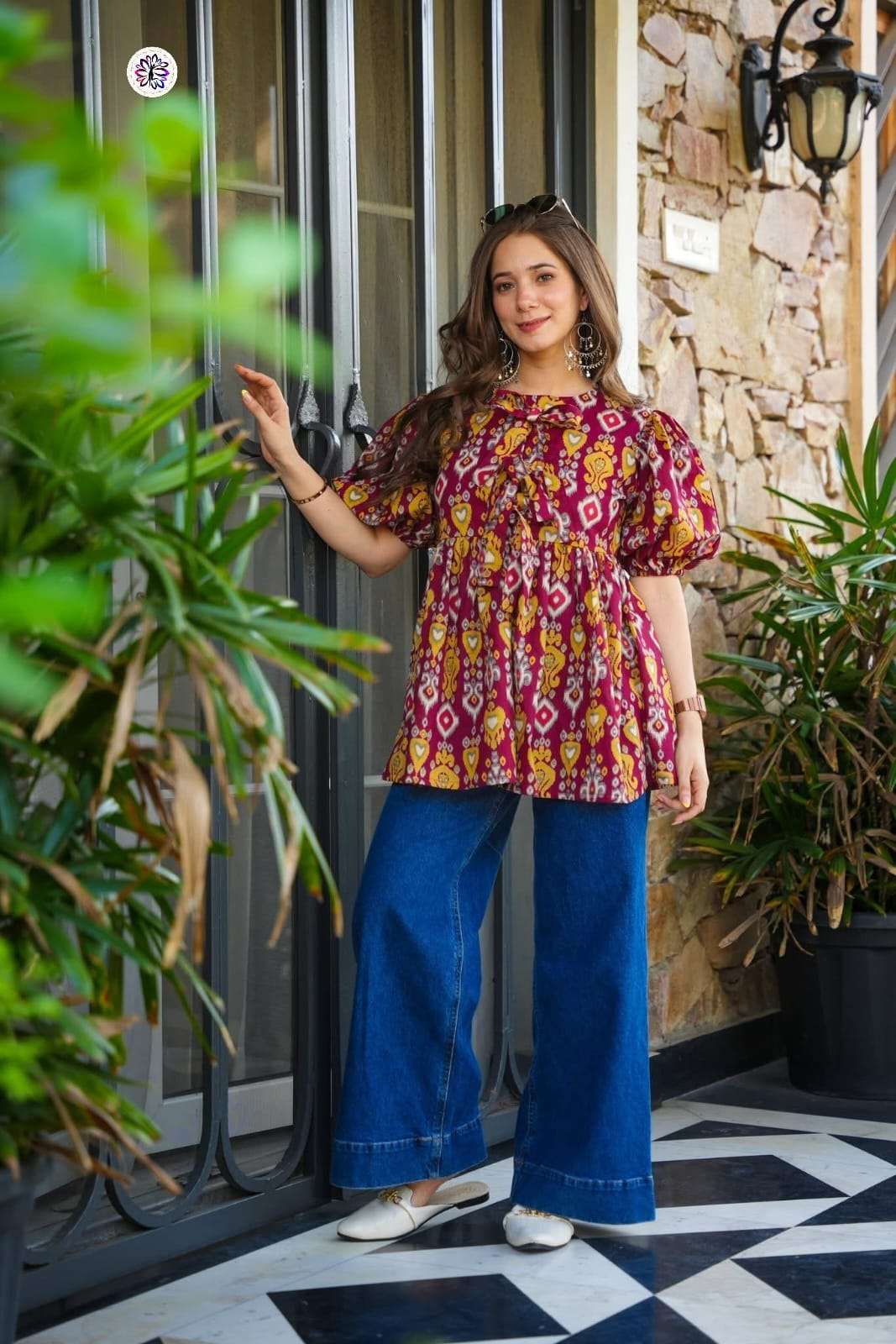 KF-805 BY ASLIWHOLESALE DESIGNER PURE COTTON PRINTED CASUALS-00096
