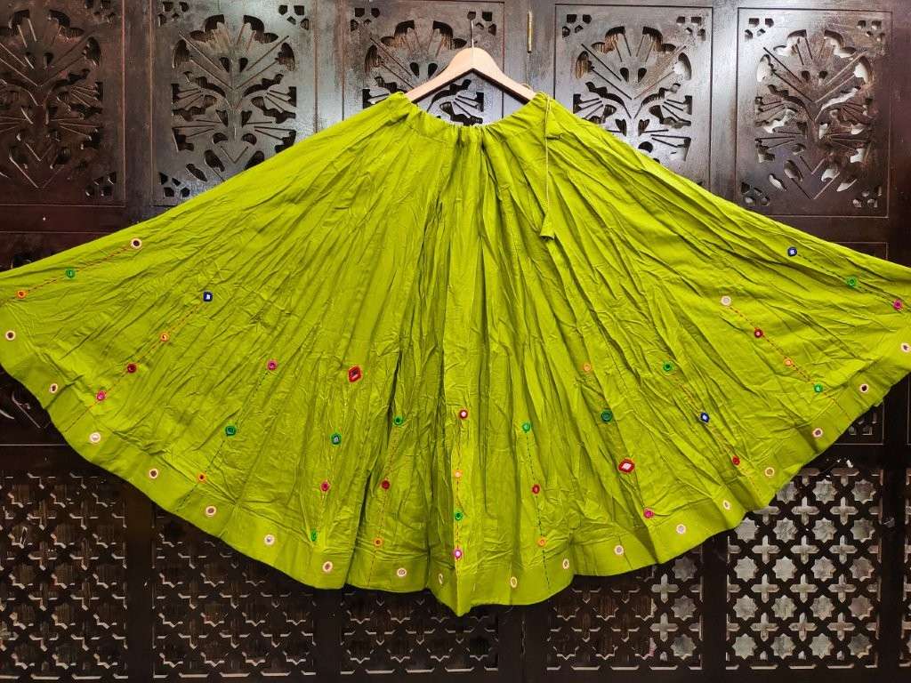 KIDS LEHENGA VOL-13 BY ASLIWHOLESALE DESIGNER PURE RAYON PRINTED LEHENGA-00029