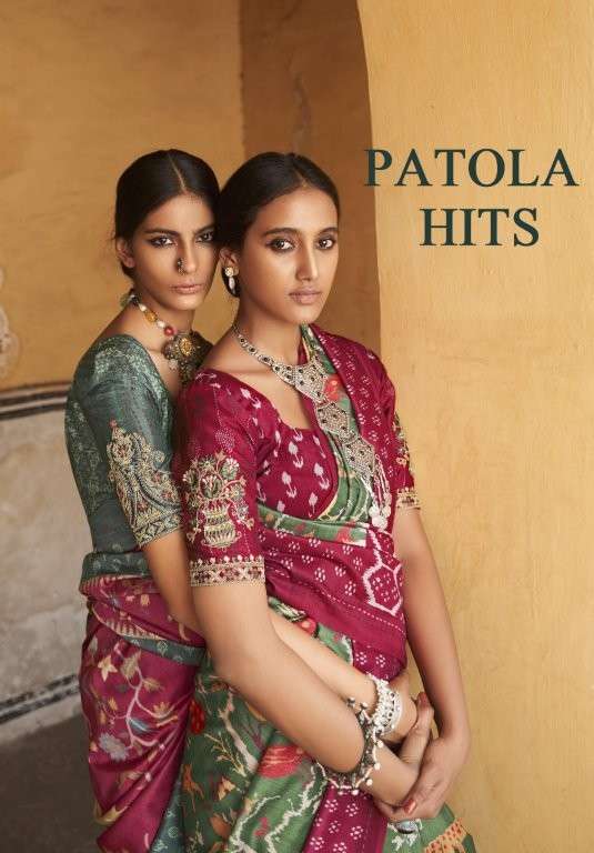KIMORA PATOLA HITS PURE SOFT SILK SAREES-00137
