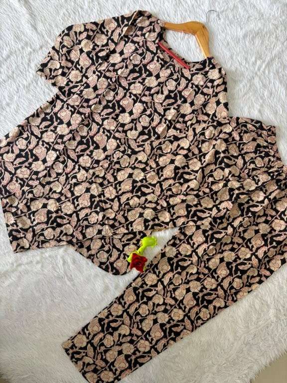 LAVANYA VOL-75 BY ASLIWHOLESALE DESIGNER PURE COTTON PRINTED CO-ORD SET-00102