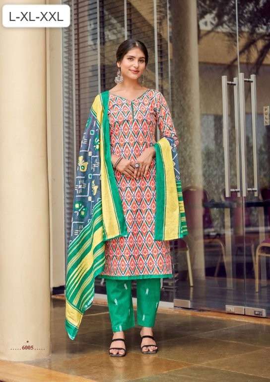 LAVANYA VOL-82 BY ASLIWHOLESALE DESIGNER PURE COTTON PRINTED DRESSES-00102
