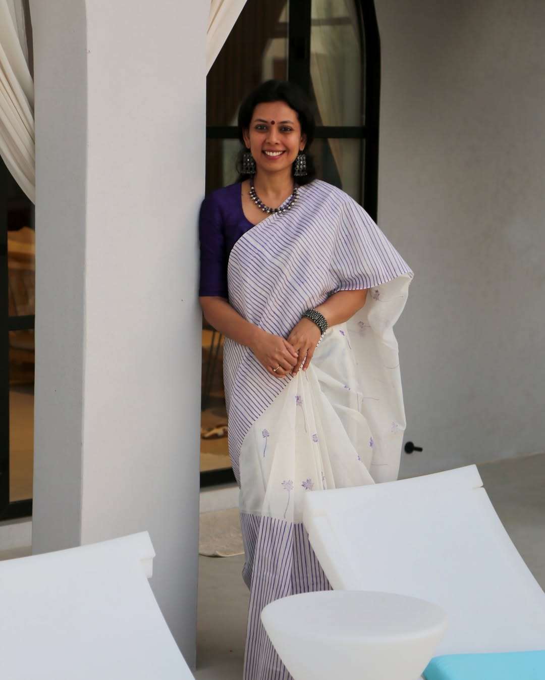 LILY BY ASLIWHOLESALE DESIGNER PURE LINEN COTTON PRINTED SAREES-00292