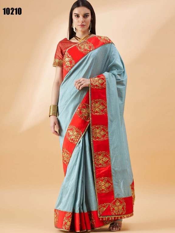MAHOTSAV SALE VOL-1 PURE SILK EMBROIDERY PRINTED SAREES-00276