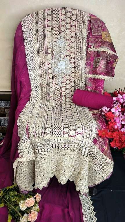 MALIKA VOL-92 BY ASLIWHOLESALE DESIGNER PURE LAWN COTTON PRINTED PAKISTANI DRESSES-00022