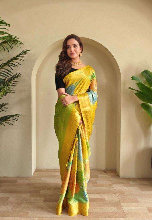 MARIGOLD BY ASLIWHOLESALE DESIGNER PURE GEORGETTE PRINTED SAREES-00282