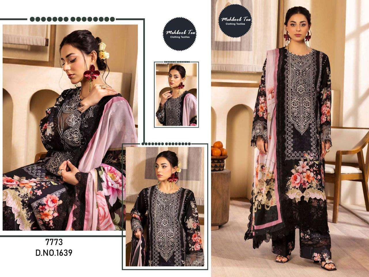MEHBOOB TEX 1639 COLOUR PURE COTTON PRINTED PAKISTANI DRESS-00071