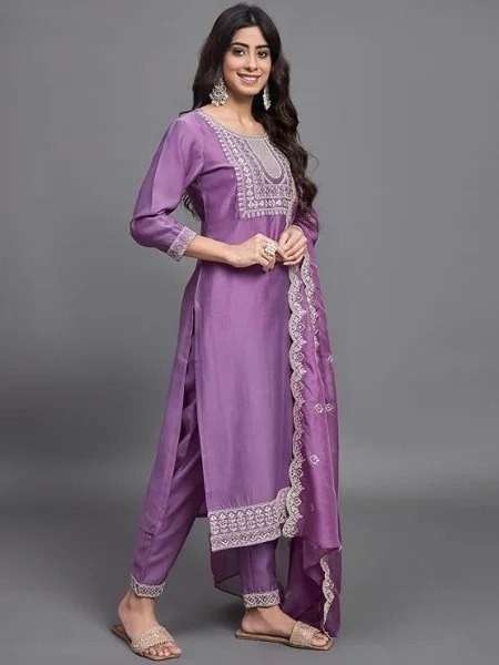 MOSAM BY ASLIWHOLESALE DESIGNER PURE VISCOSE EMBROIDERY PRINTED DRESSES-00265