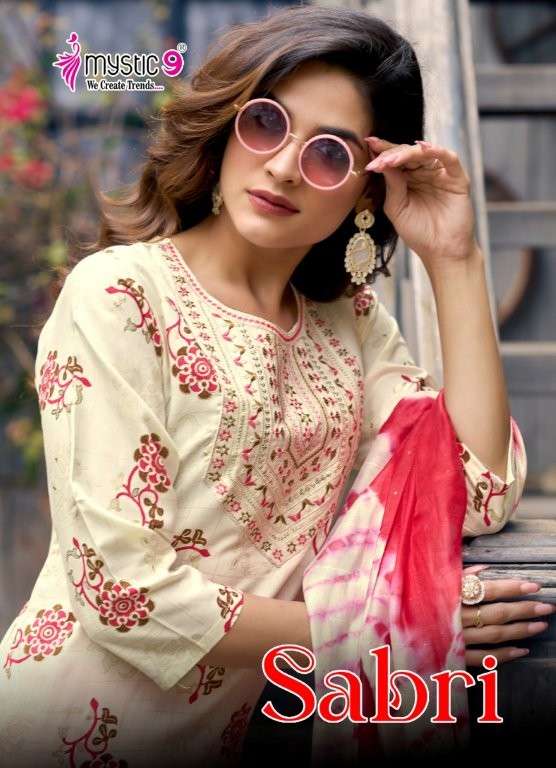 MYSTIC9 SABRI VOL-07 7001 TO 7008 SERIES PURE RAYON FOIL PRINTED DRESSES-00140