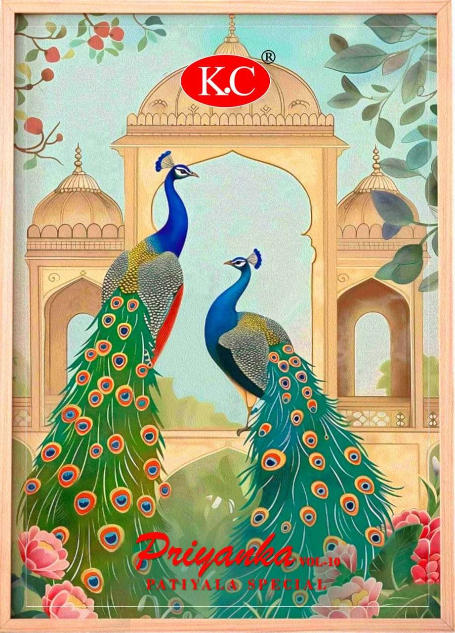 NAVKAR PRINYANKA VOL-10 10001 TO 10012 SERIES PURE COTTON PRINTED DRESSES-00093