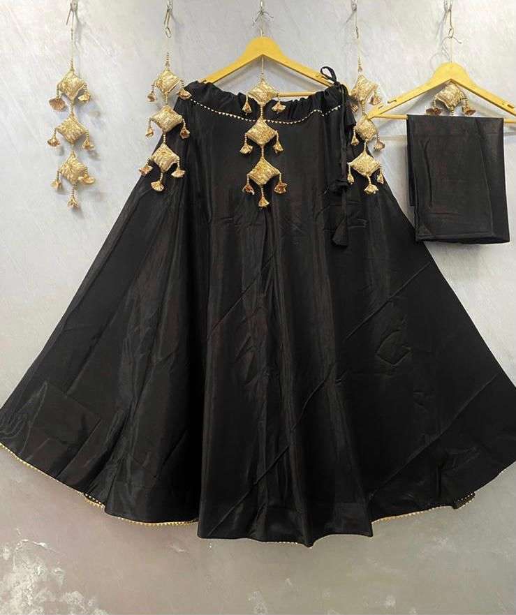 NAVRATRI VOL-7 BY ASLIWHOLESALE DESIGNER PURE GAJI SILK LEHENGAS-00029