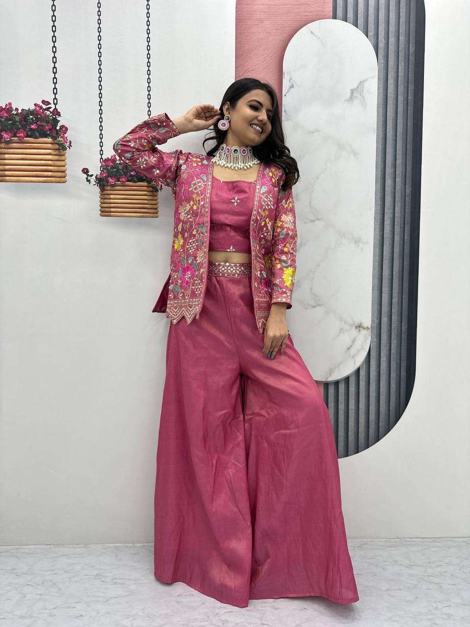 PC-484 COLOUR BY ASLIWHOLESALE DESIGNER PURE SIMMER TISSUE DRESSES-00045