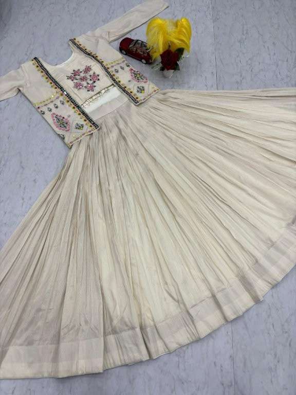 PC-522 BY ASLIWHOLESALE DESIGNER PURE SIMMER TISSUE LEHENGA-00045
