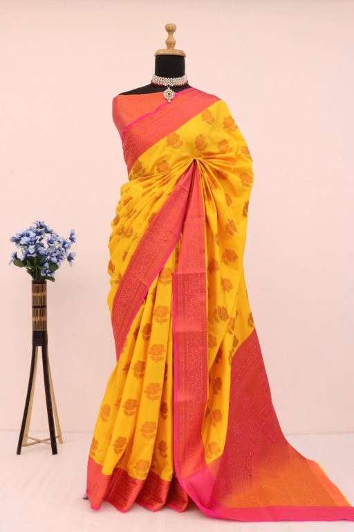 PENNY VOL-75 BY ASLIWHOLESALE DESIGNER PURE KANJIVARMA SILK SAREES-00081