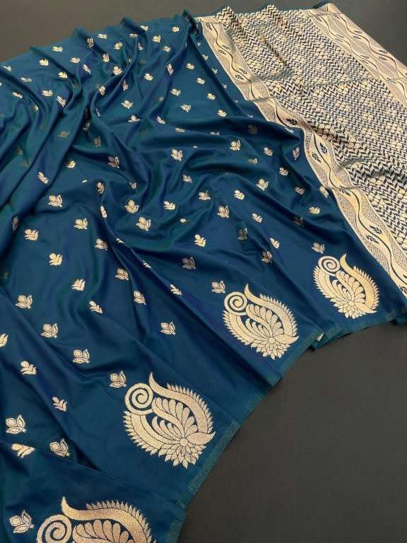 PENNY VOL-77 BY ASLIWHOLESALE DESIGNER PURE SILK SAREES-00081