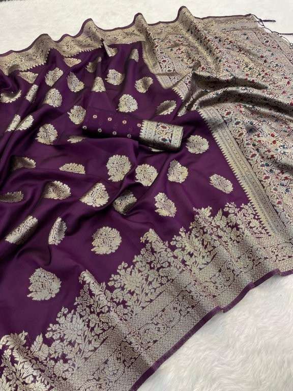 PENNY VOL-79 BY ASLIWHOLESALE DESIGNER PURE SILK SAREES-00081