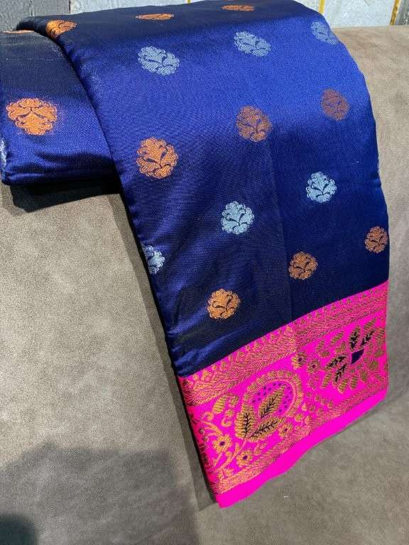 PENNY VOL-81 BY ASLIWHOLESALE DESIGNER PURE SILK SAREES-00081