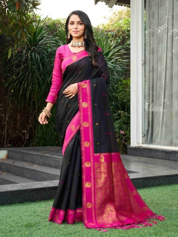 PENNY VOL-93 BY ASLIWHOLESALE DESIGNER PURE COTTON SILK SAREES-00081