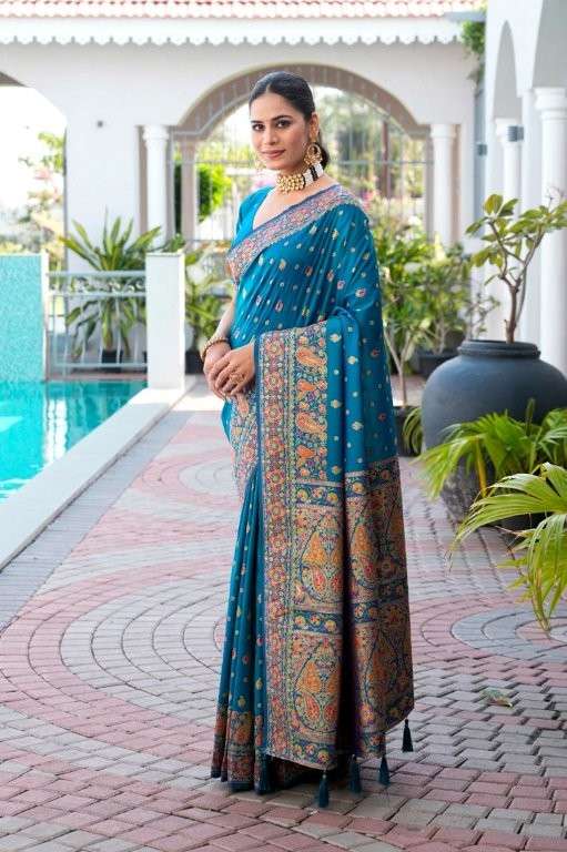 PENNY VOL-94 BY ASLIWHOLESALE DESIGNER PURE BANARASI SILK SAREES-00081