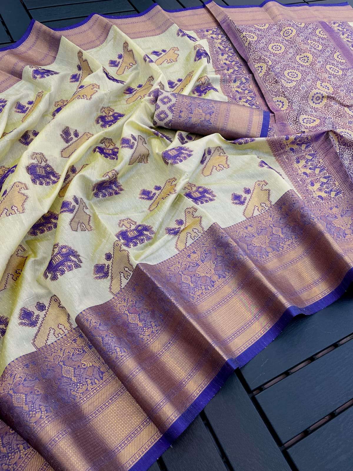 PENNY VOL-99 BY ASLIWHOLESALE DESIGNER PURE SILK SAREES-00081