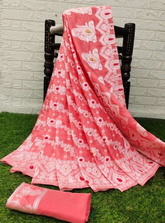 PRIYA 4149 COLOUR BY ASLIWHOLESALE DESIGNER PURE COTTON SILK SAREES-00046