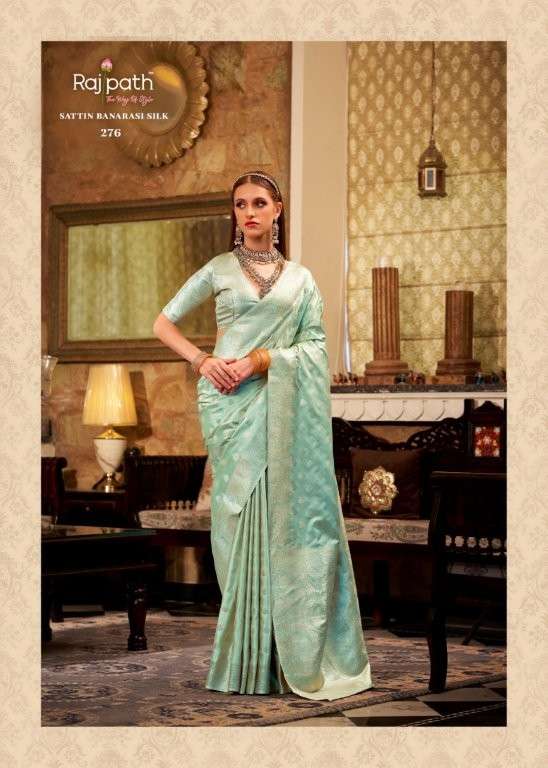 RAJPATH SHELLA GOLD 273 TO 278 SERIES PURE SOFT SILK SAREES-00004