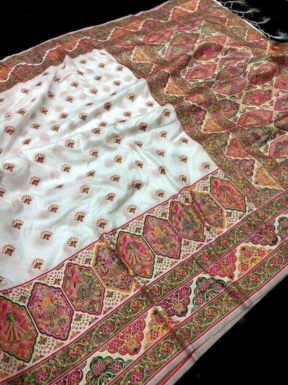 RUN BY ASLIWHOLESALE DESIGNER PURE SILK PRINTED SAREES-00230