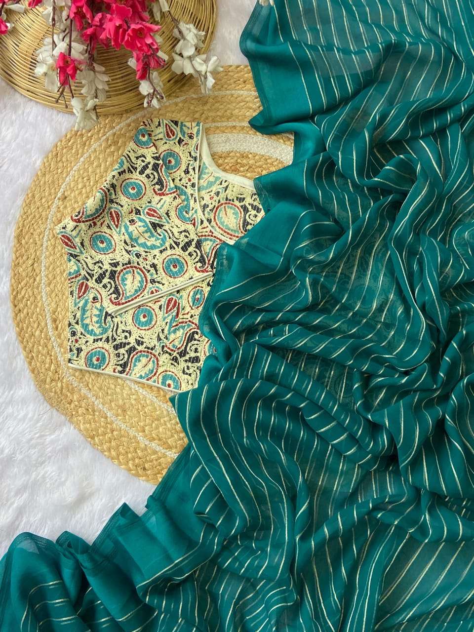 SAKHI VOL-184 BY ASLIWHOLESALE DESIGNER PURE CHIFFON SAREES-00219