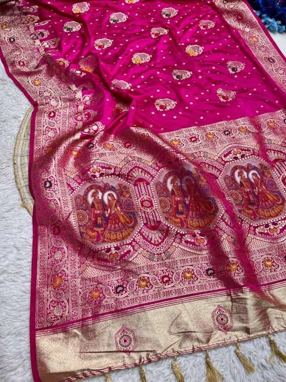 SAKHI VOL-186 BY ASLIWHOLESALE DESIGNER PURE VISCOSE WEAVING SAREES-00219