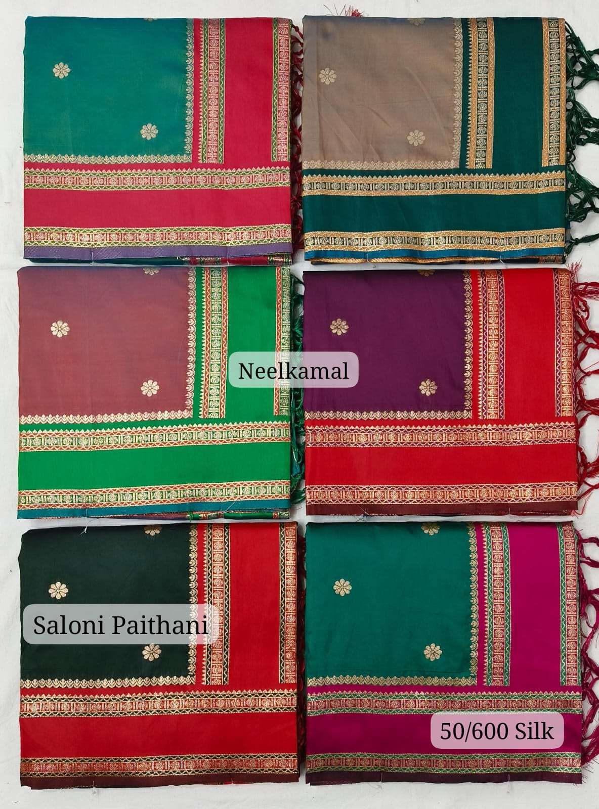SALONI PAITHANI BY ASLIWHOLESALE DESIGNER PURE SILK PRINTED SAREES-00065