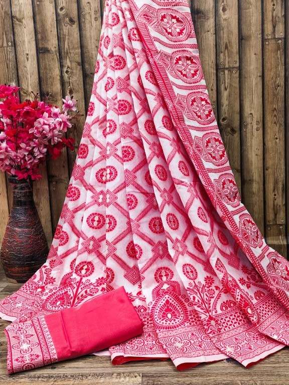 SANGITA 4251 COLOUR BY ASLIWHOLESALE DESIGNER PURE COTTON SILK SAREES-00046