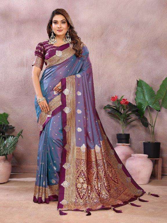 SANMATI BY ASLIWHOLESALE DESIGNER PURE KALAMKARI SILK SAREES-00125