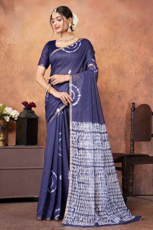 SC-102 BY ASLIWHOLESALE DESIGNER PURE CHANDERI SILK PRINTED SAREES-00292