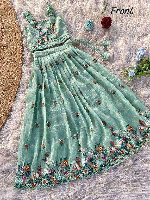 SHIVANI VOL-33 BY ASLIWHOLESALE DESIGNER PURE GOLD CRUSH KIDS WEAR-00282