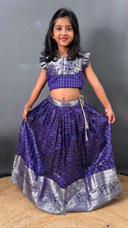 SHIVANI VOL-37 BY ASLIWHOLESALE DESIGNER PURE SILK KIDS WEAR-00282 