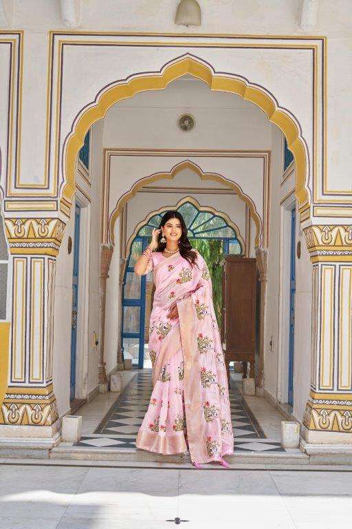 SIYA-005 BY ASLIWHOLESALE DESIGNER PURE FANCY EMBROIDERY SAREES-00236