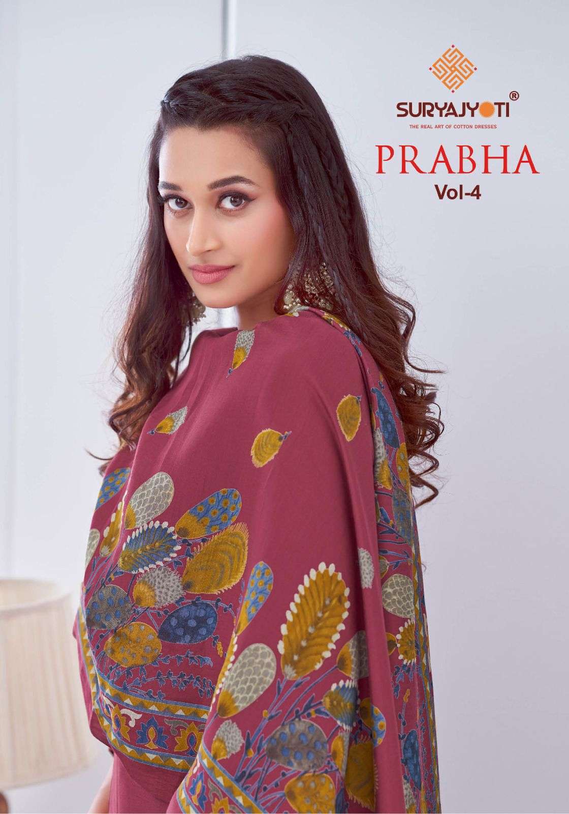 SURYAJYOTI PRABHA VOL-04 4001 TO 4006 SERIES PURE COTTON PRINTED DRESSES-00015