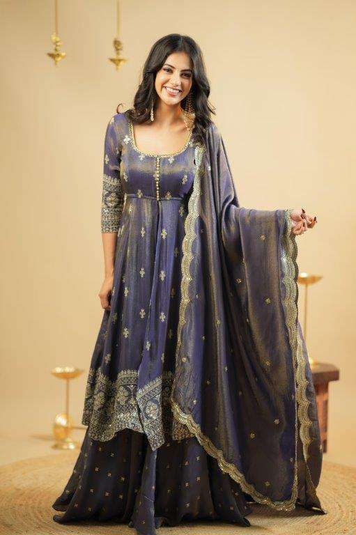 TD-6073 BY ASLIWHOLESALE DESIGNER PURE COSMO FANCY EMBROIDERY LEHENGAS-00235