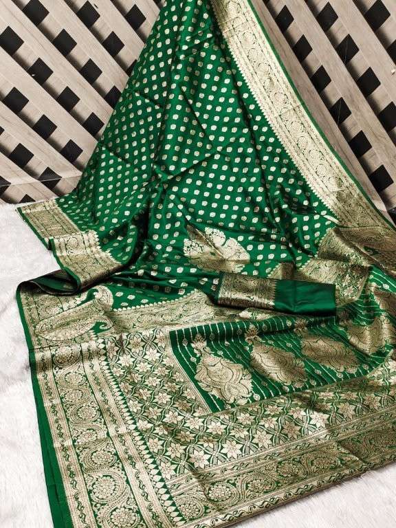 TILAK BY ASLIWHOLESALE DESIGNER PURE BANARASI SILK SAREES-00046