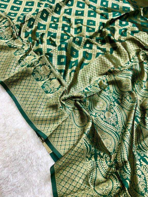 TREE BY ASLIWHOLESALE DESIGNER PURE BANARASI SILK SAREES-00268