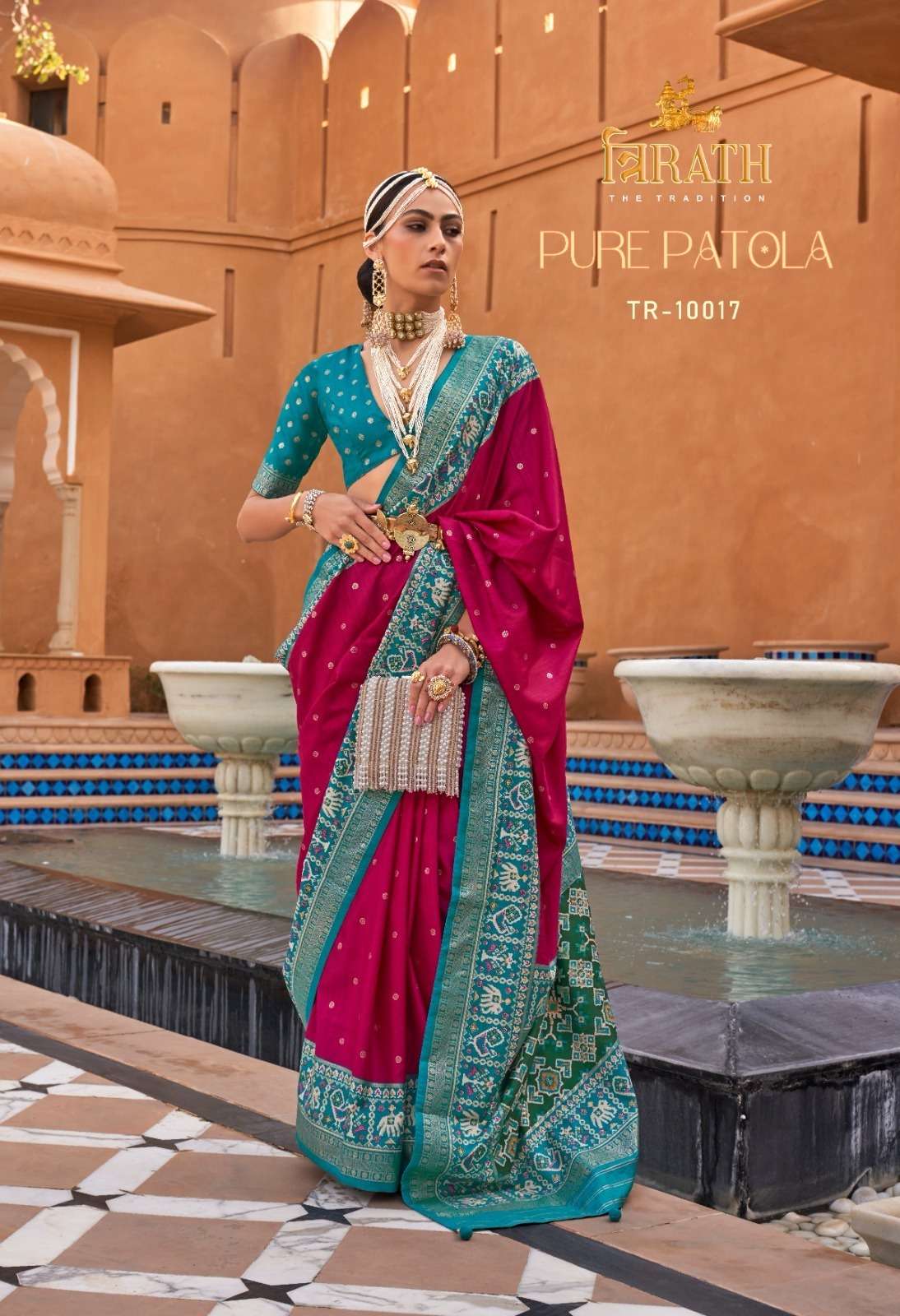 TRIRATH PURE PATOLA 10008 TO 10018 SERIES PURE SILK SAREES-00004
