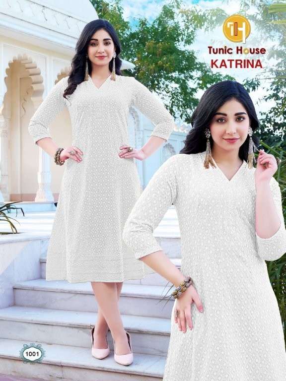 TUNIC HOUSE KATRINA PURE VISCOSE RAYON KURTIS-00062