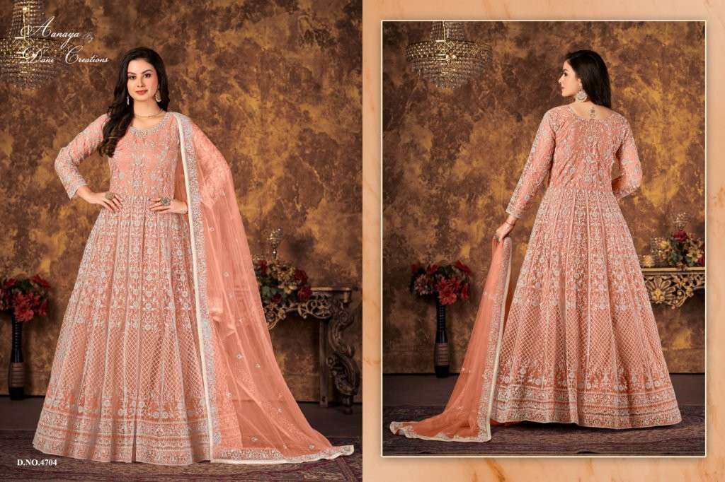 TWISHA AANAYA VOL-147 HEAVY EMBROIDERY NET GOWNS-00274