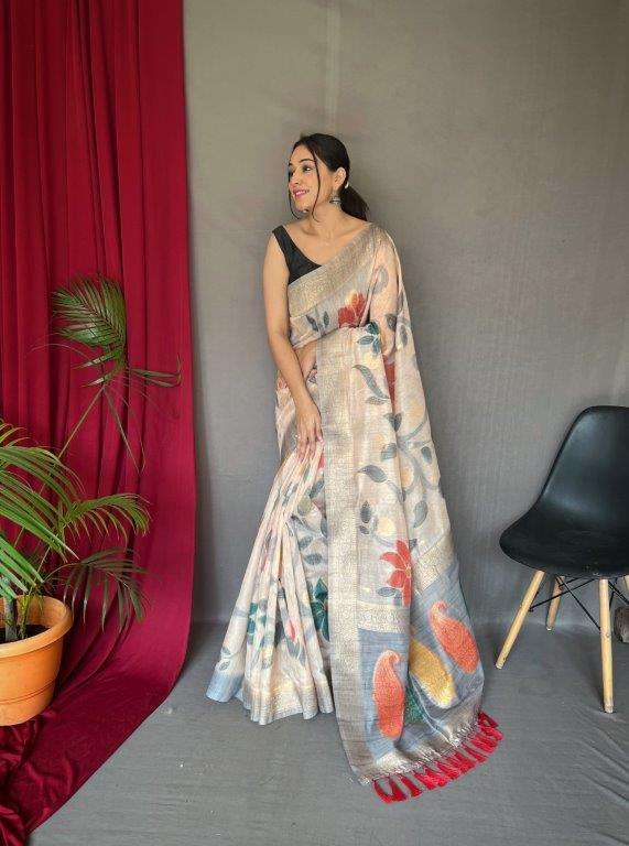 VAIBHAVI BY ASLIWHOLESALE DESIGNER PURE FANCY PRINTED SAREES-00282